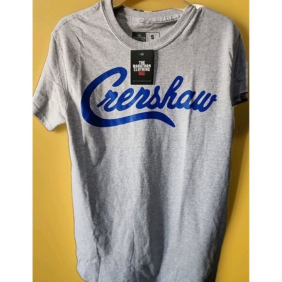 The Marathon Clothing “Crenshaw” Nippy Hussle Small T-shirt NWT A109 Excellent - Picture 1 of 5